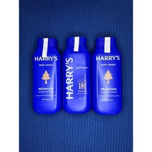 Harry's Redwood Body Wash Evergreen & Thyme 16oz Pack of 3 New